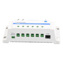Controlador Solar PWM / 20A / 12/24V / RS-485 / Baterías Gel-AGM-Selladas / Parámetros Configurables