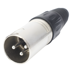 Kit Conector XLR Hembra + XLR Macho | Ideal para Conexiones de Micrófonos, Mezcladoras | Equipo de Audio Profesional