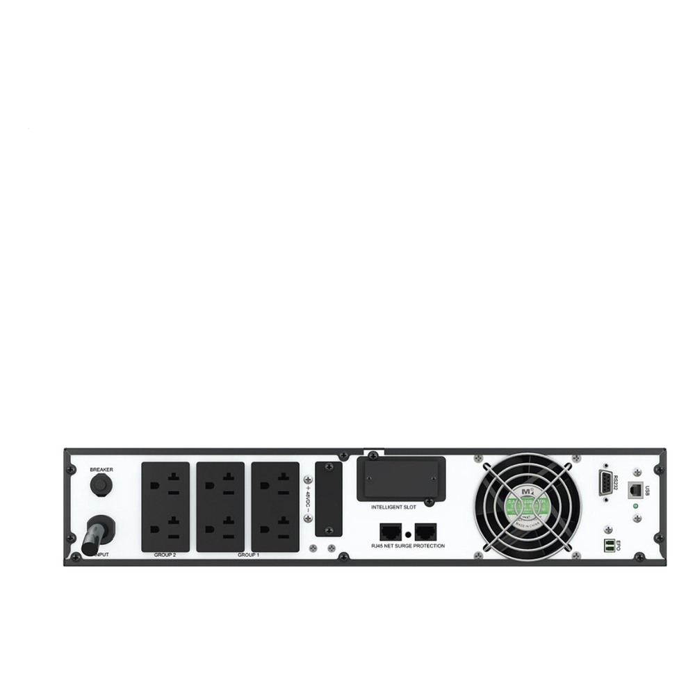 UPS SmartZone de 2000 VA/2000 W, Online Doble Conversión, Entrada 120 Vca NEMA 5-20P, Onda Senoidal Pura, 2 UR, Con 6 Tomas NEMA 5-20R