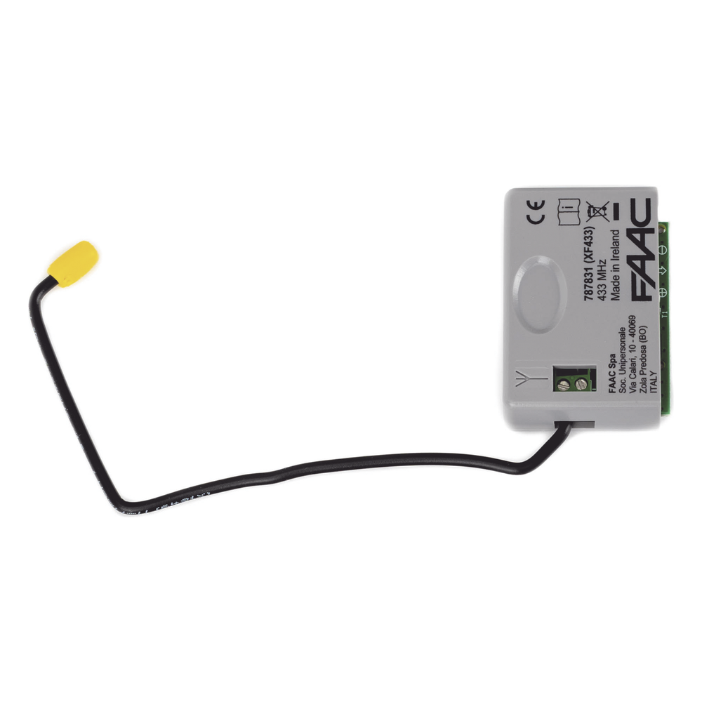 Receptor inalámbrico XF 433 para operador FAAC S418