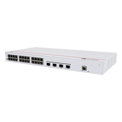 Switch de Acceso Gigabit Administrable  Capa 2 / 24 puertos 10/100/1000 Mbps / 4 Puertos 10GE SFP+ Uplink / ERPS  / IMGP Snooping / DHCP Snooping / Administración Nube Gratis