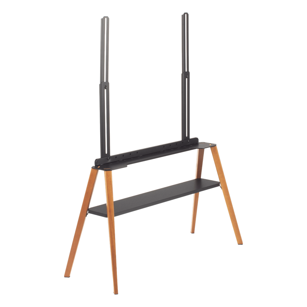 Soporte de TV Easel Studio TV Floor Stand | Compatible VESA 200x200 a 600x400 | Para Pantallas de hasta 75 Pulgadas | Capacidad de Peso 40 kg | Altura Ajustable 905-2590 mm | Incluye Cable Anti-Caída
