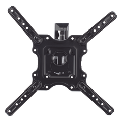 Montaje de Pared Articulado P4-NB / Pantallas de 32" a 55" / VESA 100x100 a 400x400 mm / Carga 27.2 kg (60 lbs) / Inclinación +8° a -5° / Giro 180° / Distancia de Pared 5 a 40 cm / Acero