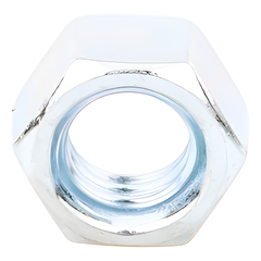 Tuerca Hexagonal Galvanizada de 3/8" (9.5 mm)/ Bolsa con 100 piezas.