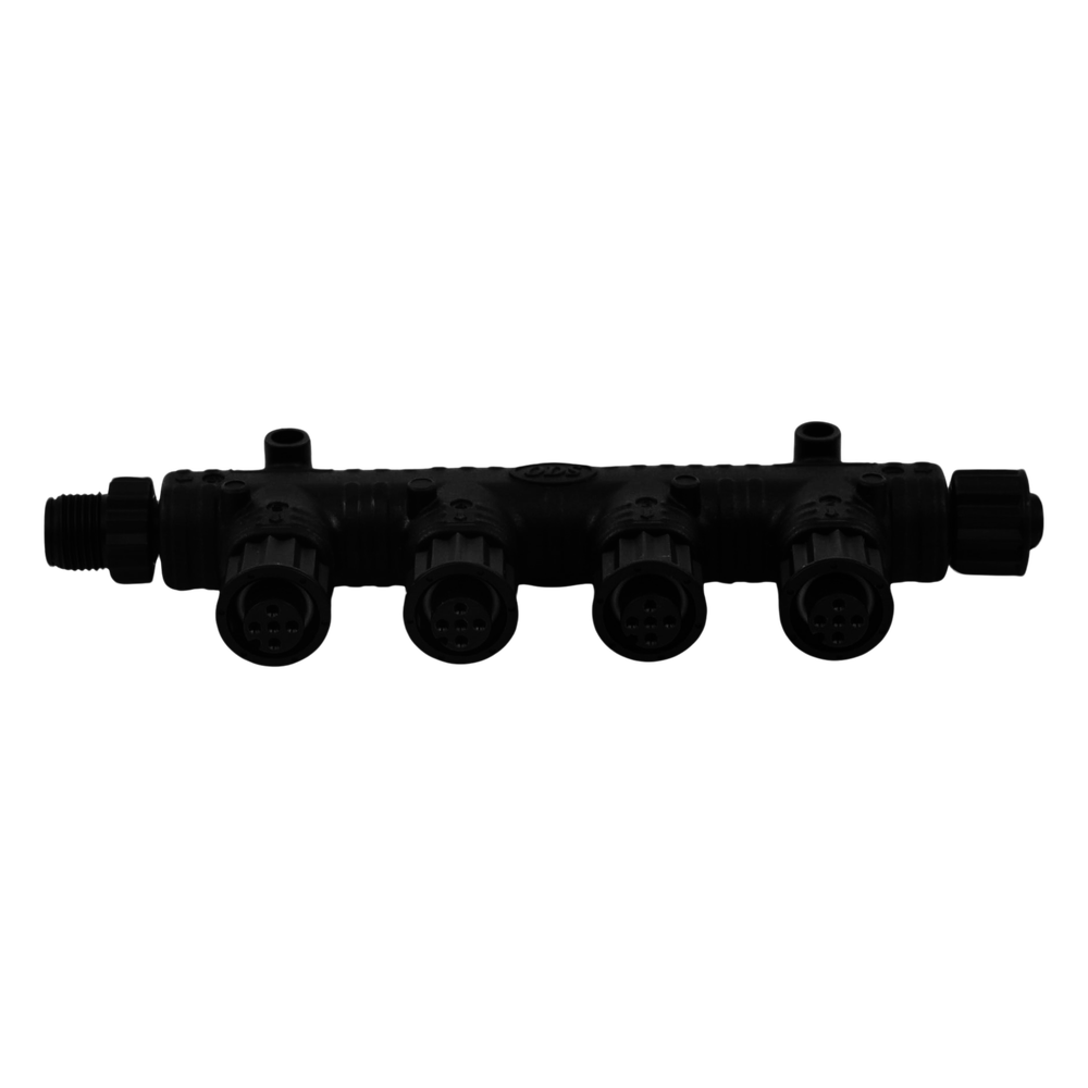 Conector NMEA 2000 de 4 Vías / Para Redes Micro-C / Baja Pérdida de Señal / Conexión de Hasta 4 Dispositivos