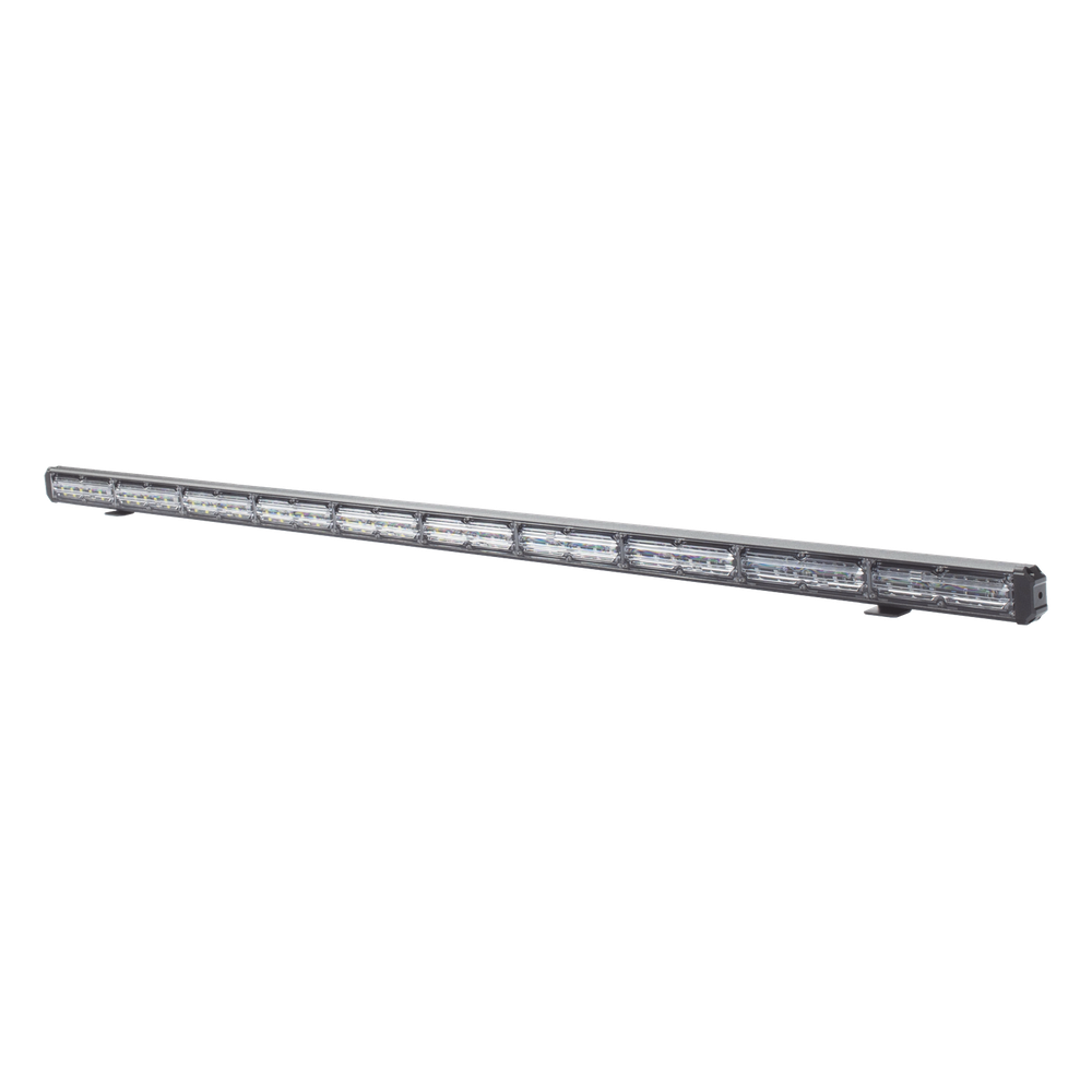 Barra de luz de advertencia de 10 Módulos de 6 LED, 49 Pulgadas Ambar
