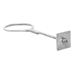 Ancla con Aro, largo: 40 cm. de 1/2" de espesor para Losa o Pared. Galvanizado por Inmersión.