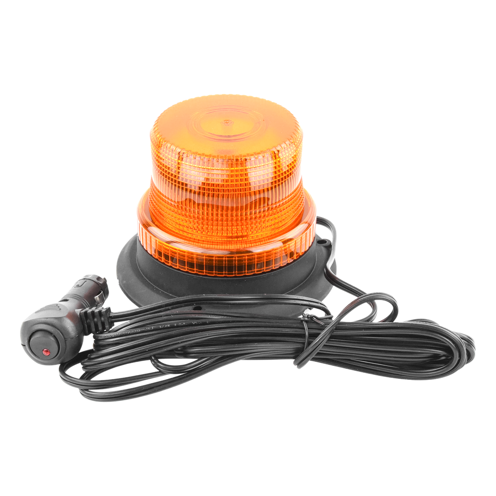 Mini Burbuja Led color Ámbar Serie X6465 con montaje de succión magnetico