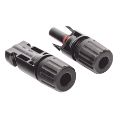 Conector MC-4 para Módulos Fotovoltaicos (conector hembra + conector macho)