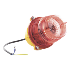 Estrobo Led de Obstrucción Color Rojo (110 Vca de Entrada) / Luz fija