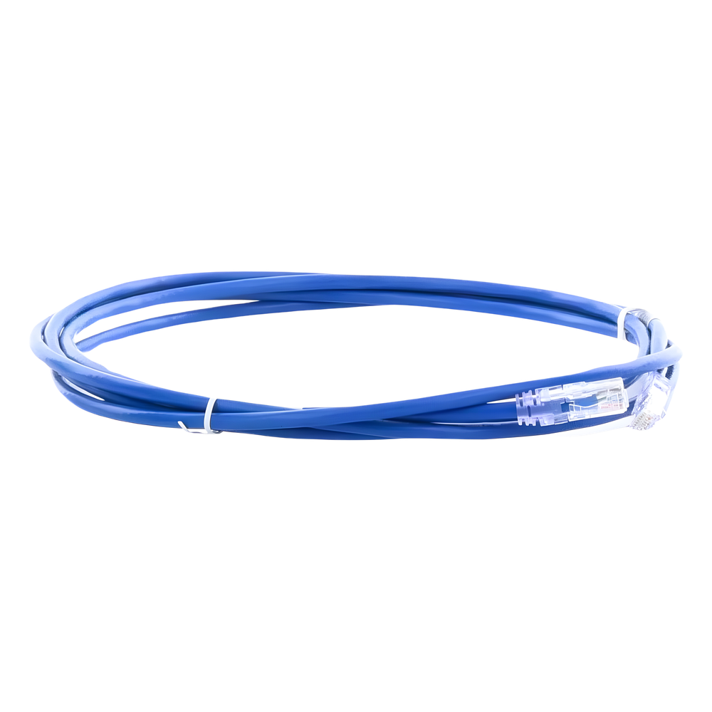 Cable de Parcheo UTP, Cat6A, 24 AWG, CM, Color Azul, 3.05 Metros (10 Pies)