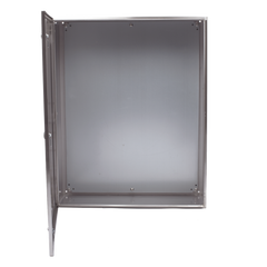 Gabinete de Acero Inoxidable IP66 Uso en Intemperie (800 x 1000 x 300 mm) con Placa Interna Galvanizada.