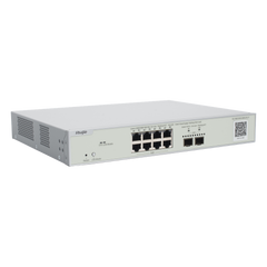 Switch Multi-Gigabit PoE+ Capa 2 con 8 Puertos 2.5G PoE+ hasta 240W y 2 Uplink SFP+ 10G ,Administrable Cloud, Diseñado Para Access Points WiFi 6/7
