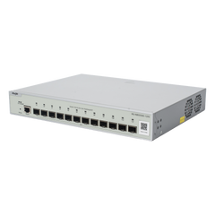 Switch Administrable Full Aggregation Capa 3, 12 Puertos SFP+ 10G y un Puerto MGMT