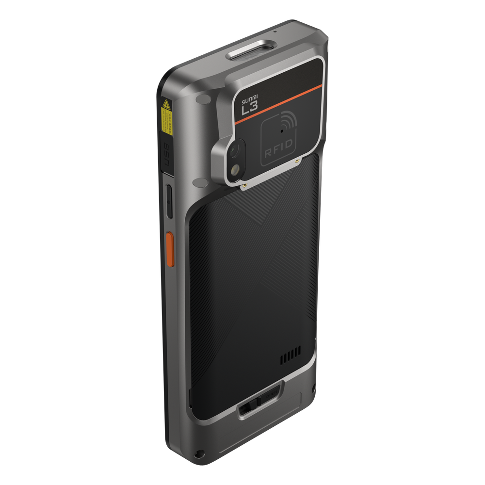 Terminal Móvil Inteligente SUNMI L3 / Octa-Core 2.2 GHz / 6.75" HD+ IPS / 4GB RAM + 64GB ROM / IP68 / NFC Dual-Sided / SoftPOS / Android 14