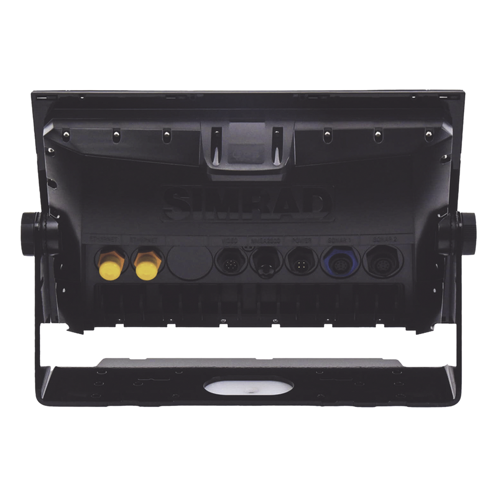 Pantalla Náutica NSS12 evo3S / Pantalla SolarMAX IPS 12 Pulgadas / Procesador iMX 8 / Ecosonda Integrada 1kW CHIRP / Conectividad Inalámbrica / Cartografía C-MAP® Preinstalada / Compatibilidad con Accesorios Simrad / Montaje Flush