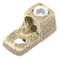 Conector Bornes a Cable / Bronce 100% / Borne 3/8 in / Cable 4-2/0 AWG / Sin Soldadura Exotérmica