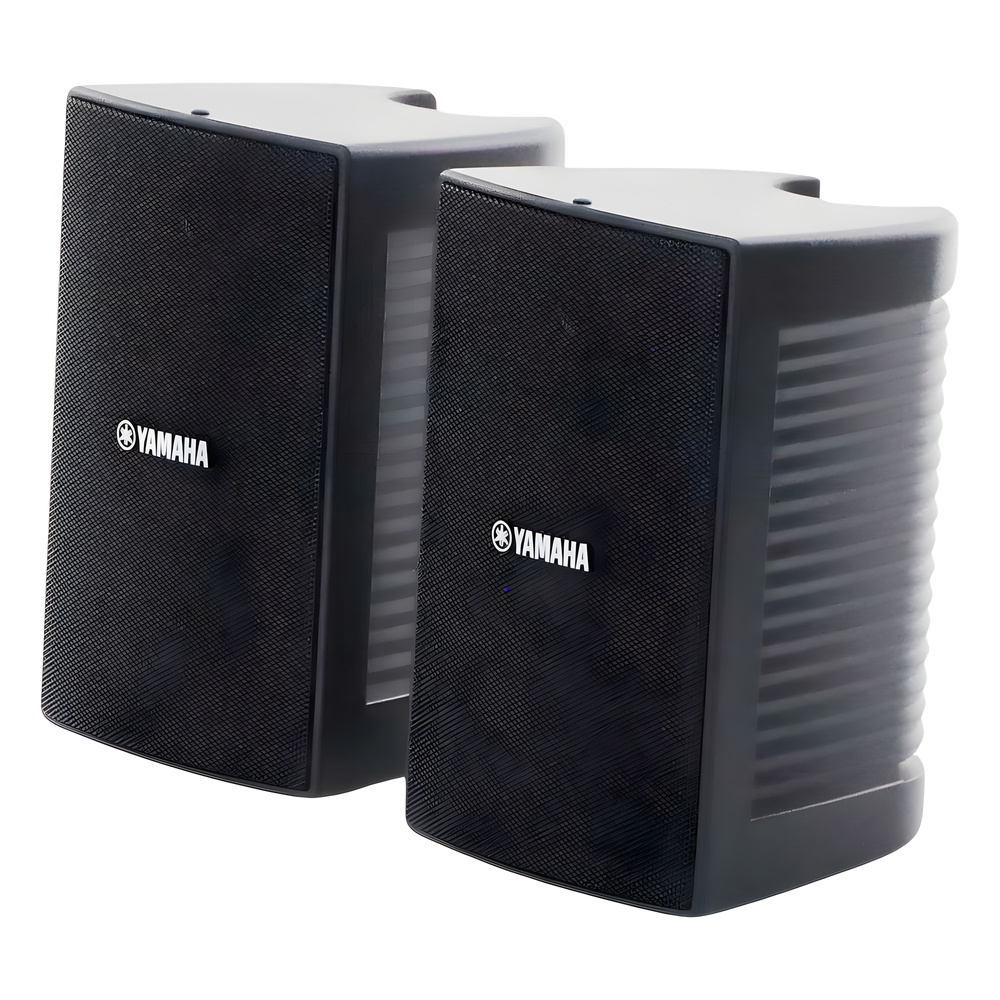 Altavoz de Montaje en Pared | 2 vias | Woofer 4" | Tweeter 1" | IPX3 | 8 ohms | 70/100V | Color Negro | Par