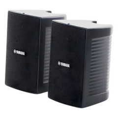 Altavoz de Montaje en Pared | 2 vias | Woofer 4" | Tweeter 1" | IPX3 | 8 ohms | 70/100V | Color Negro | Par