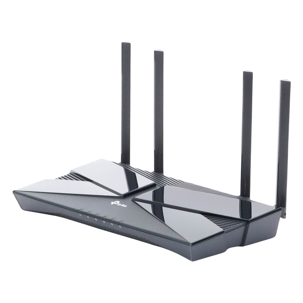 Router WiFi6 AX3000 / MIMO 2X2 / EasyMesh / 1 Puertos Gigabit WAN + 4 Puertos Gigabit LAN / OFDMA / Beamforming / WPA3 / Tether App / HomeShield
