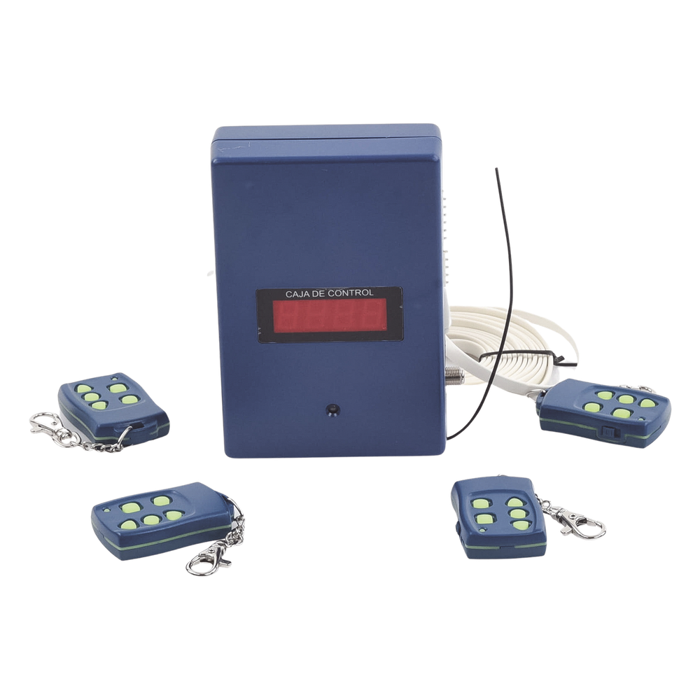 Receptor Inalambrico Universal Administrable por Software, Hasta 1600 controles de usuarios, compatible con Barreras y Motores de puertas