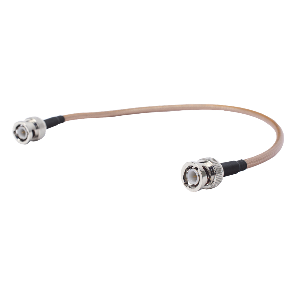 Jumper de 30.5 cm (12.01 pulgadas) con cable LP142 BNC Macho a BNC Macho.