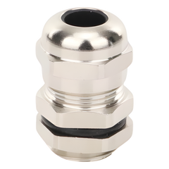 Conector Metálico Tipo Glándula para Cable de 3 a 6.5 mm de Diámetro.