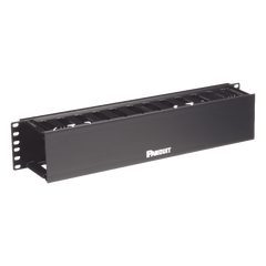 Organizador de Cables Horizontal PatchLink, Sencillo (Solo Frontal), Para Rack de 19in, 2UR