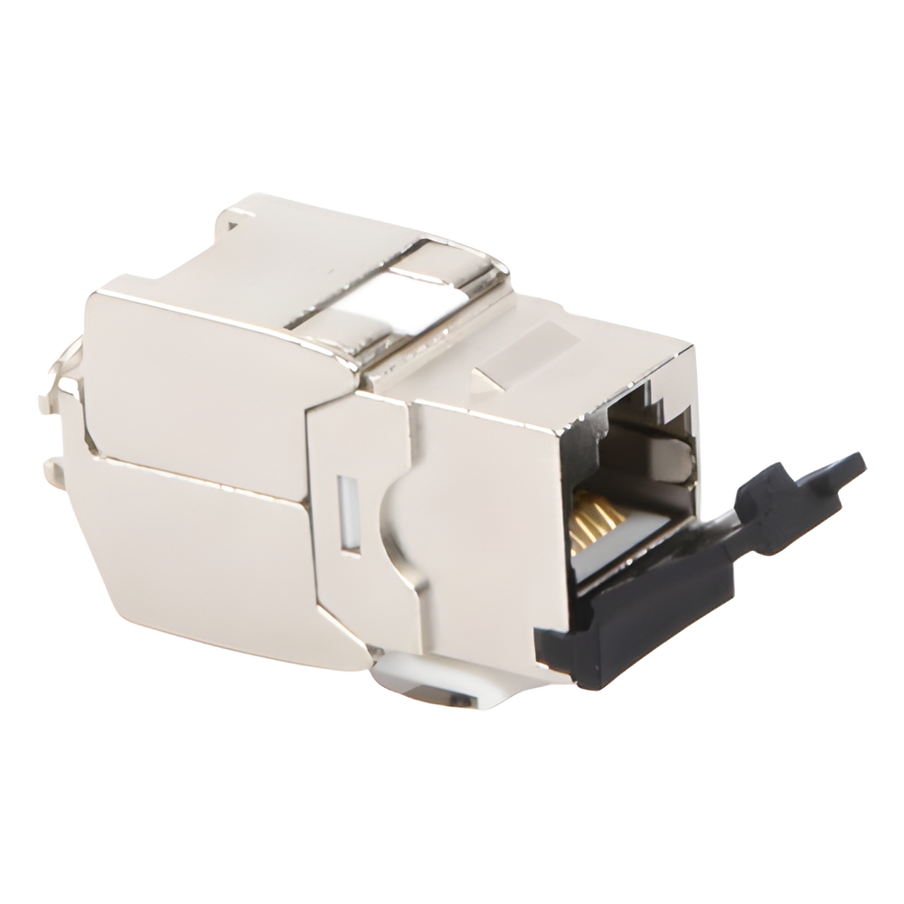 Módulo Jack STP Keystone Toolless (Sin Herramienta) CAT6A con Tapa