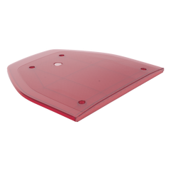 Domo lateral de reemplazo para barra de luces SP216 de la Marca SignalPro, Color Rojo