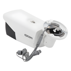 Bullet TURBOHD 4K (8Megapixeles) / Lente Mot. 2.7 a 13.5 mm / Potente IR EXIR de 80 mts / Exterior IP67 / 12 Vcc - 24 VCA / dWDR
