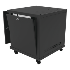 Gabinete Profesional para Telecomunicaciones de 12UR, 638 mm Profundidad.
