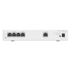 Router Multi-Servicio / 1 puerto 10/100/1000 Mbps(WAN) / 4 puertos 10/100/1000 Mbps(LAN) PoE+ (802.3af/at) / 50W / Rendimiento 1 Gbps / Controla hasta 32 APs / Hasta 150 Clientes / Administración Nube Gratis