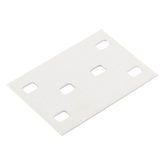 Cople para Uniones de Escalera de Aluminio / Plano / Peralte 3 1/4" / Incluye Tornilería