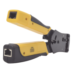 Pinza 3 en 1: Pelacables/ Terminado/ Probador para UTP. Enchufe Modular de Prueba para RJ45/RJ11/RJ22.