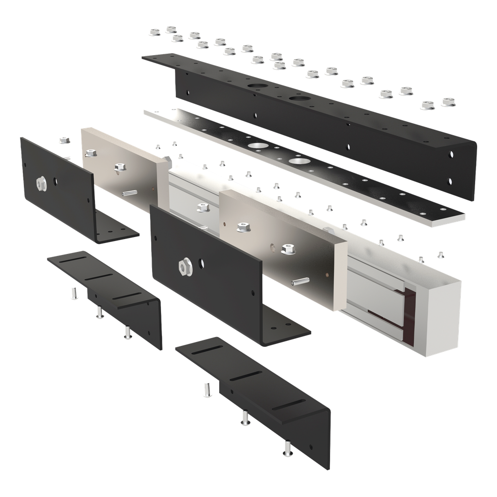 Montaje Ajustable Para Chapa Magnética: MAG1200D.