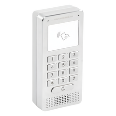Audioportero IP (SIP), Antivandálico, apertura por código, llamada y/o tarjeta, teclado iluminado