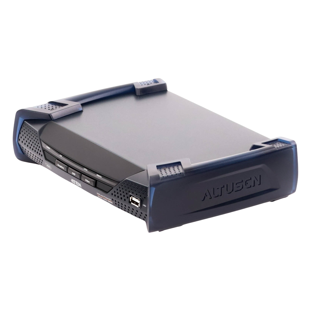 Unidad receptora extensora 4K HDMI KVM sobre IP
