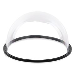 Burbuja Transparente para Domos Motorizados TURBOHD / Compatible con epcom / HIKVISION / Soporta IP66 / IK10 / DS-2CE5AU1T-AVPIT3ZF / DS-2CE5AH0T-AVPIT3ZF(C) /