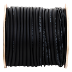 Carrete de 500 Metros / Cable Fotovoltaico Negro / 6mm² (10AWG) / Material COBRE /  2000 Vcc