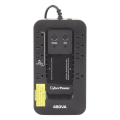 UPS de 450 VA/260 W, Topología Standby con Modo Ahorrador ECO, Entrada 120 Vca NEMA 5-15P, Con 8 Tomas NEMA 5-15R