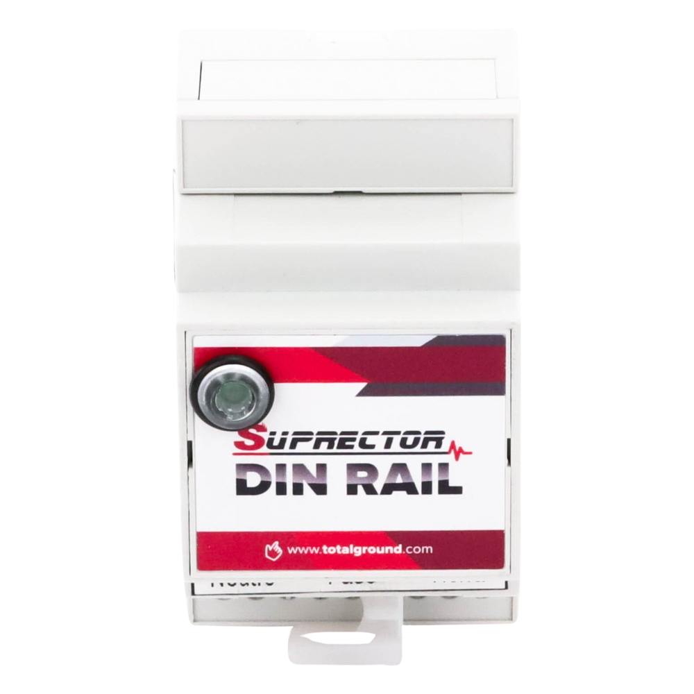 Supresor de Picos tipo Din Rail Voltaje: 127 VCA, 1 Fase, 3 Hilos.