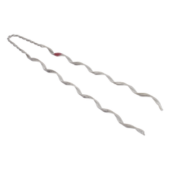 Remate Preformado de Acero Galvanizado para Fibra Mini-ADSS de 24 hilos SPAN 120 metros, diámetros 7.5 - 8 mm