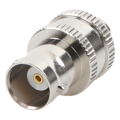 Adaptador en Línea de Conector BNC Hembra a SMA Hembra Corto / Celulares Motorola, Níquel/ Oro/ Teflón.