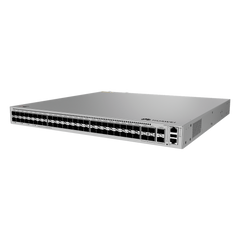 Switch Empresarial Core Gigabit Administrable  Capa 3 / 48 puertos 1GE SFP / 4 Puertos 10GE SFP+ Uplink / 2 Puertos 10GE SFP+ (Stack) / ERPS / Ruteo Dinamico (RIP, OSPF, IS-IS y BGP)  / iStack / Administración Nube Gratis