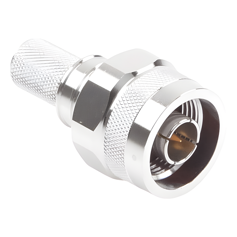 Conector N Macho Plegable Hex. con Pin Cautivo para cables Tipo RG8