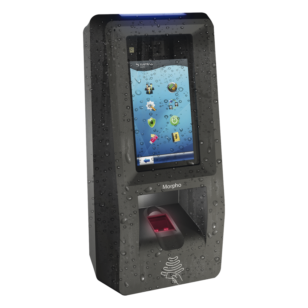 Lector de Huellas Serie Sigma Extreme MULTI-FFD con lector Mifare   PoE, IP65, IK09 aprobado por FBI