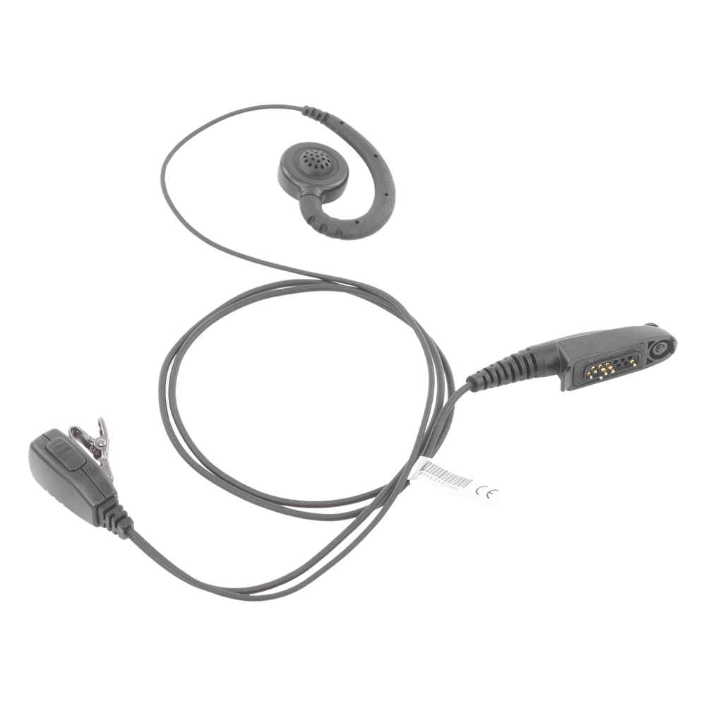 Micrófono de solapa con audífono ajustable al oído para Radios TE320 / TC-610P/TC-780