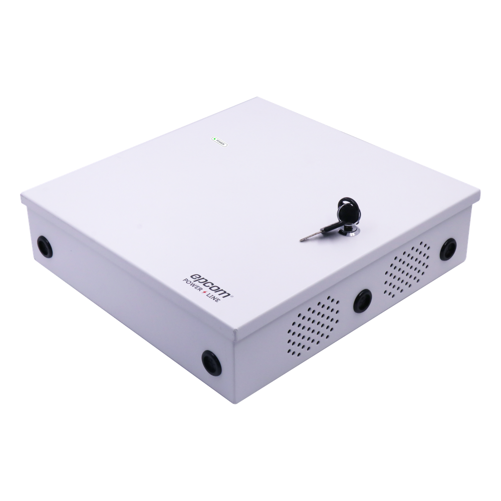 Fuente de Poder para Control de Acceso AL600FC / 6A Total / 5 Salidas Clase 2 PTC Auto-reiniciables / 12-24 VDC Selectable / Entrada 115 VAC / Respaldo Batería 40 AH / Supervisión FACP / Fail-Safe y Fail-Secure