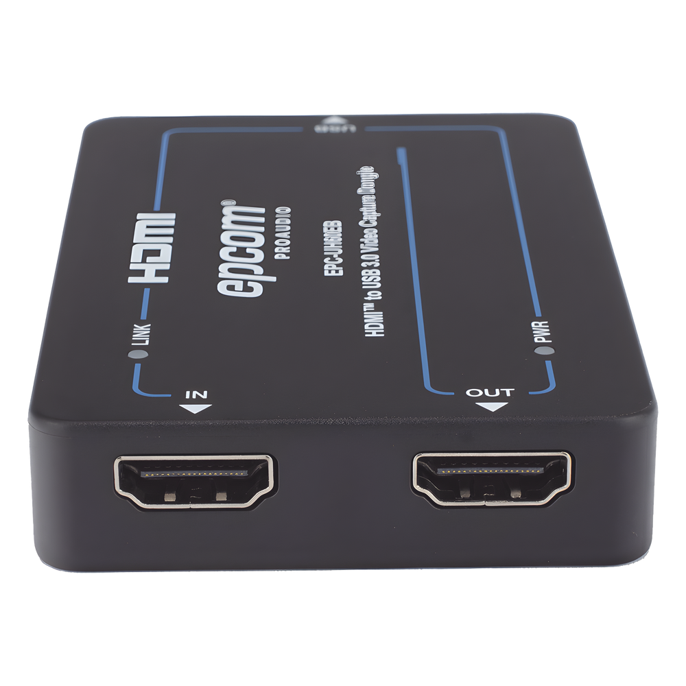 Adaptador de Captura de Video HDMI a USB 3.0 | 4K60 HDMI Entrada | 1080p60 USB Salida | HDCP 2.2 | 18 Gbps Ancho de Banda | Plug and Play | Compatible Windows Linux macOS